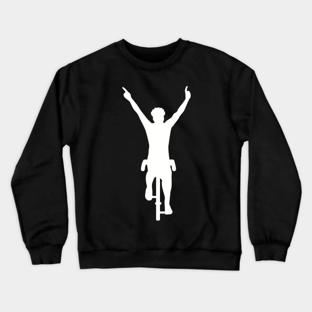 Cyclist winner Crewneck Sweatshirt by Designzz